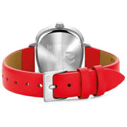 Montre-bracelet Elvsten de conception danoise - Rouge