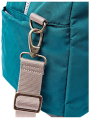 Sac de sport Roka Gatwick en toile recyclée de taille moyenne - Bleu sarcelle profond