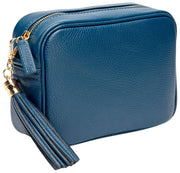 Sac bandoulière Elie Beaumont - Bleu Baltique