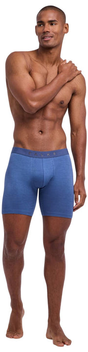 Falke Daily Comfort Lot de 2 boxers à jambe longue - Bleu/Orange