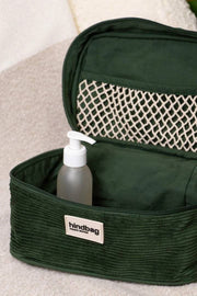 Hindbag Gaspard Vanity Bag - Velours Vert Pin