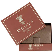 Portefeuille à deux volets avec porte-cartes Dents Aire - Marron chocolat