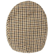 Casquette Plate Dents Blashford Tweed - Marron