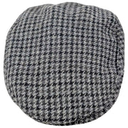 Casquette Plate Dents Blashford Tweed - Gris Charbon