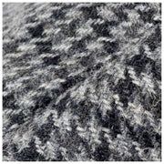 Casquette Plate Dents Blashford Tweed - Gris Charbon
