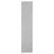 Écharpe à Franges Boucle Dents - Gris Tourterelle
