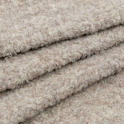 Écharpe à franges Dents Boucle - Beige avoine