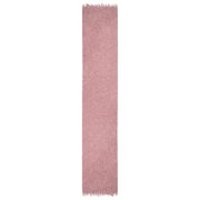 Écharpe à franges Dents Boucle - Chardon Rose