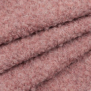 Écharpe à franges Dents Boucle - Chardon Rose