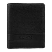 Dents Clyde Leather RFID Blocking Bifold Wallet - Black