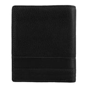 Dents Clyde Leather RFID Blocking Bifold Wallet - Black