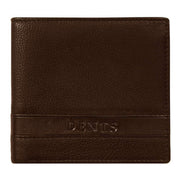 Dents Clyde Leather RFID Blocking Bifold Wallet - Dark Tan