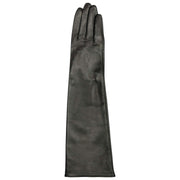 Gants en cuir Dents Demi Longs - Noir