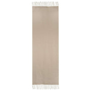 Écharpe scintillante embellie Dents - Beige amande