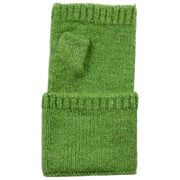 Chauffe-poignets tricotés sans doigts Dents - Vert pomme