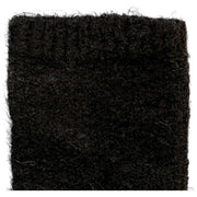 Chauffe-poignets tricotés sans doigts Dents - Noir