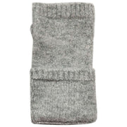 Chauffe-poignets tricotés sans doigts Dents - Gris tourterelle