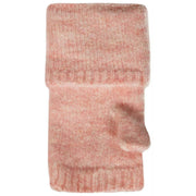 Chauffe-poignets tricotés sans doigts Dents - Rose pâle