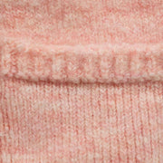 Chauffe-poignets tricotés sans doigts Dents - Rose pâle