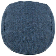 Casquette Plate en Tweed à Chevrons Dents Grafham - Marine Navy
