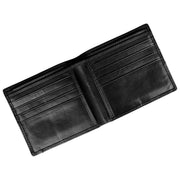 Portefeuille à deux volets Dents Itchen - Noir