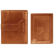 Portefeuille porte-cartes Dents Itchen Passcase - Marron cognac