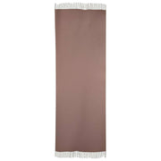 Châle Pashmina Uni Dents - Brun Cappuccino