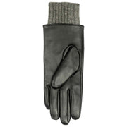 Gants en cuir à écran tactile Dents Renee - Noir/Gris anthracite