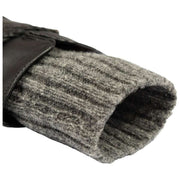 Gants en cuir à écran tactile Dents Renee - Noir/Gris anthracite