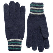 Gants en tricot côtelé Dents Salcombe - Marine