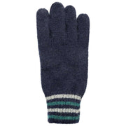 Gants en tricot côtelé Dents Salcombe - Marine