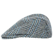 Casquette Plate Dents Stanwick Tweed - Bleu