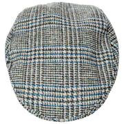 Casquette Plate Dents Stanwick Tweed - Bleu