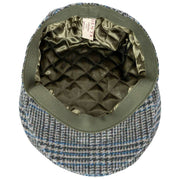 Casquette Plate Dents Stanwick Tweed - Bleu