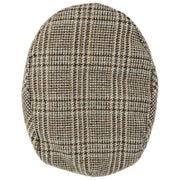 Casquette Plate Dents Stanwick Tweed - Marron