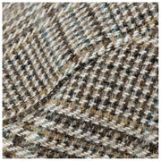 Casquette Plate Dents Stanwick Tweed - Marron