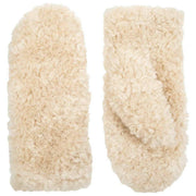 Mitaines polaires Dents Teddy - Beige naturel