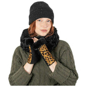 Snood Polaire Dents Teddy - Noir