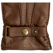 Gants en cuir de cerf Dents Whitchurch - Marron noyer