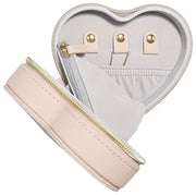 Boîte à bijoux de voyage Stackers Heart Travel Mum - Blush/Or