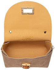Mini sac Bambou en daim Elie Beaumont - Beige vison