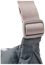 Sac à bandoulière Roka Farringdon Taslon - Gris corbeau