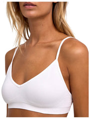 Falke Daily Seamless Bustier Bralette - Blanc