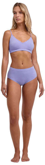 Falke Daily Seamless Mid Taille Slip - Lavendust Lilac