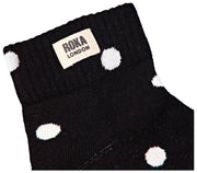 Chaussettes Roka Wembley - Pois Noirs