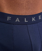 Falke Daily Comfort Lot de 2 boxers à jambe longue - Bleu marine/bleu