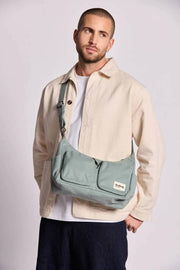 Sac à bandoulière multi-poches Hindbag Emile - Vert sauge