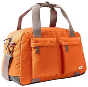 Sac de sport Roka Gatwick de taille moyenne en toile recyclée - Orange atomique