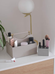 Organisateur de cosmétiques classique Stackers - Taupe