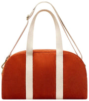 Hindbag Charlie Bowling Bag - Velours Brique Orange